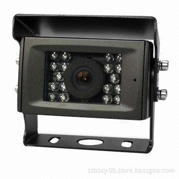 Car Rearview Camera with Microphone and Mirror-normal View Switch, CE/FCC Mark